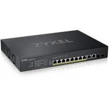 Zyxel XS1930-12HP - Switch - smart - 8 x 100/1000/2.5G/5G/10GBase-T (PoE++) + 2 x 100/1000/2.5G/5G/10GBase-T + 2 x 10 Gigabit SFP+ - rack-mountable - PoE++ (375 W)